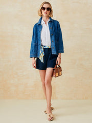 J.McLaughlin Rayna Denim Jacket Denim | Women Jackets