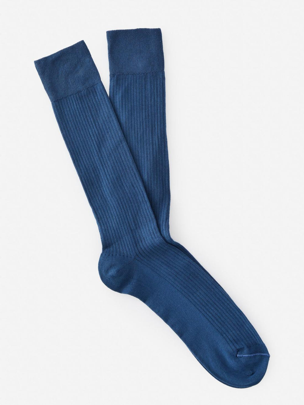J.McLaughlin Ribbed Socks Cobalt Blue | Men Shoes & Accessories