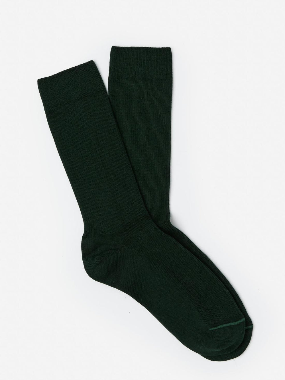 J.McLaughlin Ribbed Socks Green | Men Shoes & Accessories