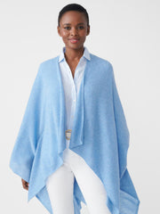 J.McLaughlin Rossi Cashmere Wrap Indigo Blue | Women Wraps & Ponchos