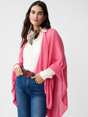 J.McLaughlin Rossi Cashmere Wrap Rose | Women Wraps & Ponchos