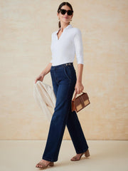 J.McLaughlin Sahara Ruffle Top White | Women Catalina Cloth™ Dresses