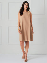 J.McLaughlin Shea Dress Camel/brown | Women Dresses