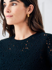 J.McLaughlin Sidra Sweater Black | Women Sweaters