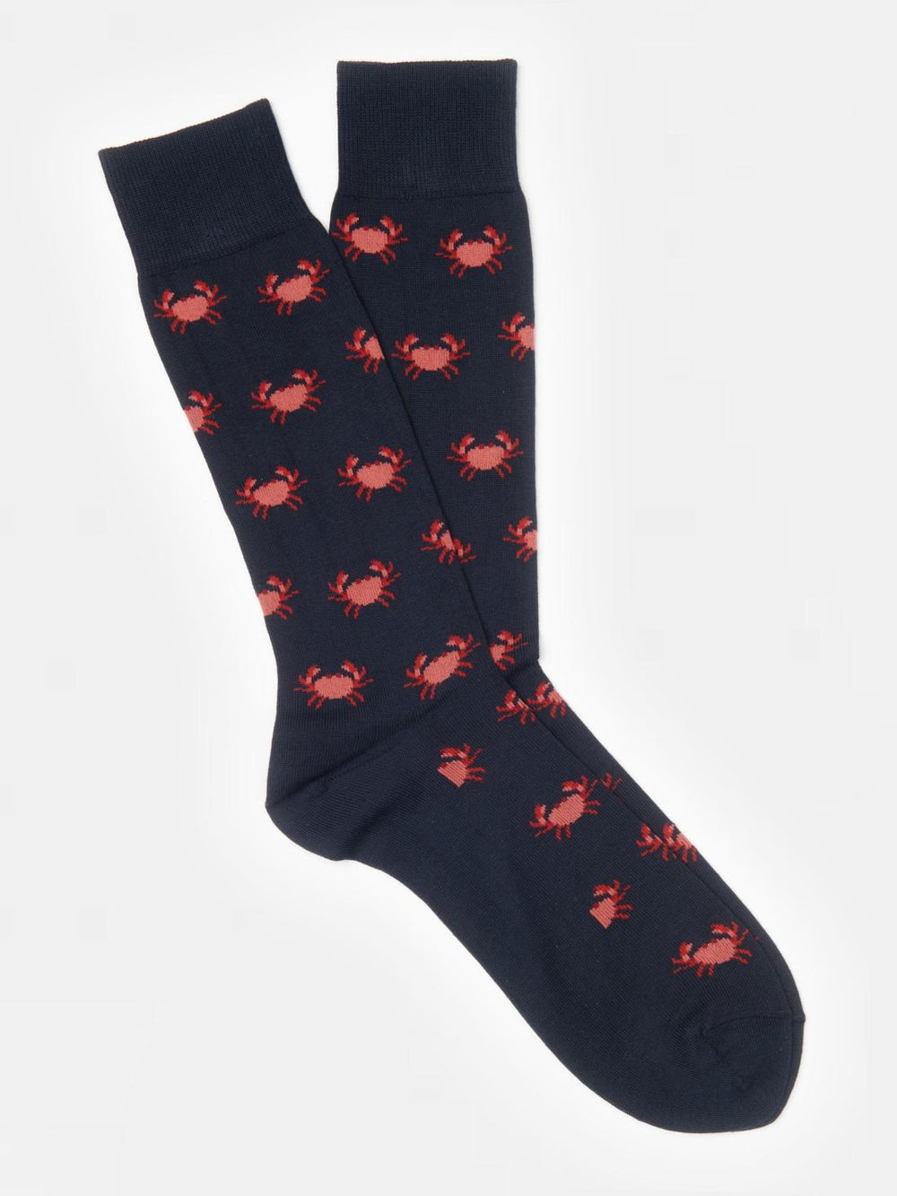 J.McLaughlin Socks In Crab Navy | Men Shoes & Accessories