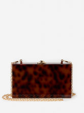 J.McLaughlin Talia Clutch In Tortoise Brown | Women Clutches