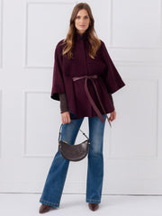 J.McLaughlin Terin Cape Merlot | Women Capes