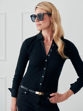 J.McLaughlin Theodora Shirt Black | Women Shirts & Tops