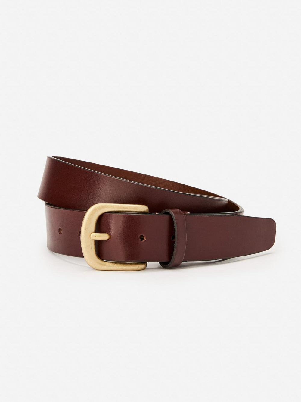 J.McLaughlin Tuscan Full Grain Leather Belt Brown | Men Shoes & Accessories