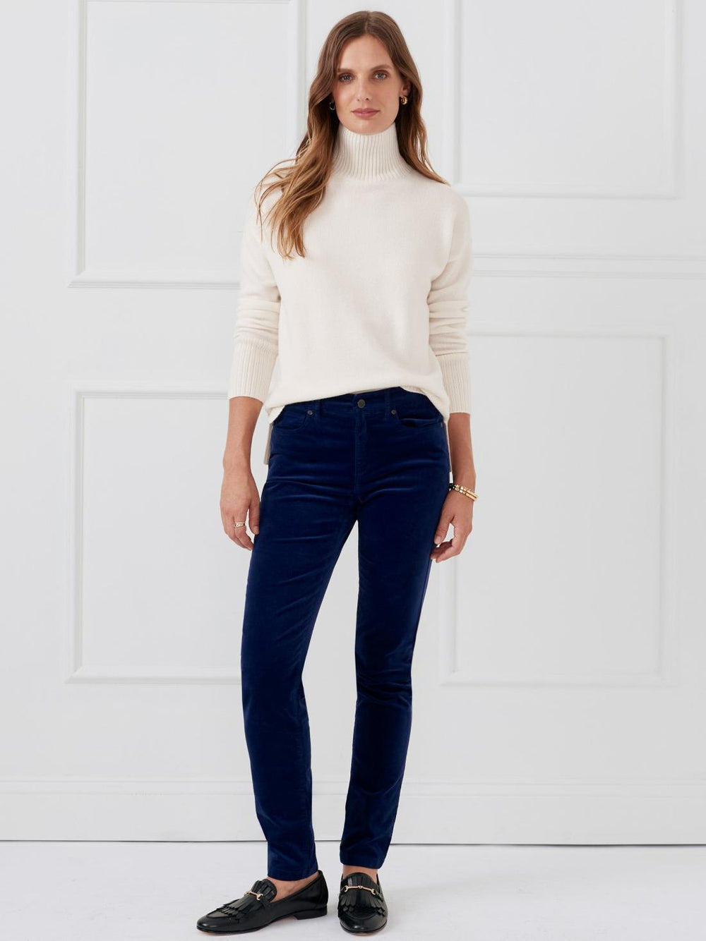 J.McLaughlin Watson Velvet Jeans Indigo | Women Pants