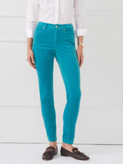 J.McLaughlin Watson Velvet Jeans Teal | Women Pants