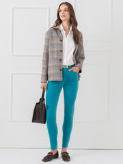 J.McLaughlin Watson Velvet Jeans Teal | Women Pants
