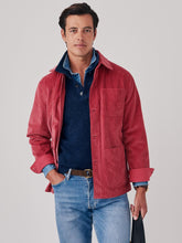 J.McLaughlin Weekender Corduroy Jacket Berry | Men Jackets & Sport Coats