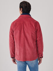 J.McLaughlin Weekender Corduroy Jacket Berry | Men Jackets & Sport Coats