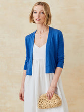 J.McLaughlin Winslow Cardigan Denim Blue | Women Sweaters