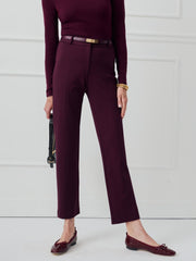 J.McLaughlin Ynez Pants Merlot | Women Pants