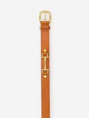 J.McLaughlin Zuri Leather Belt Vachetta | Women Belts