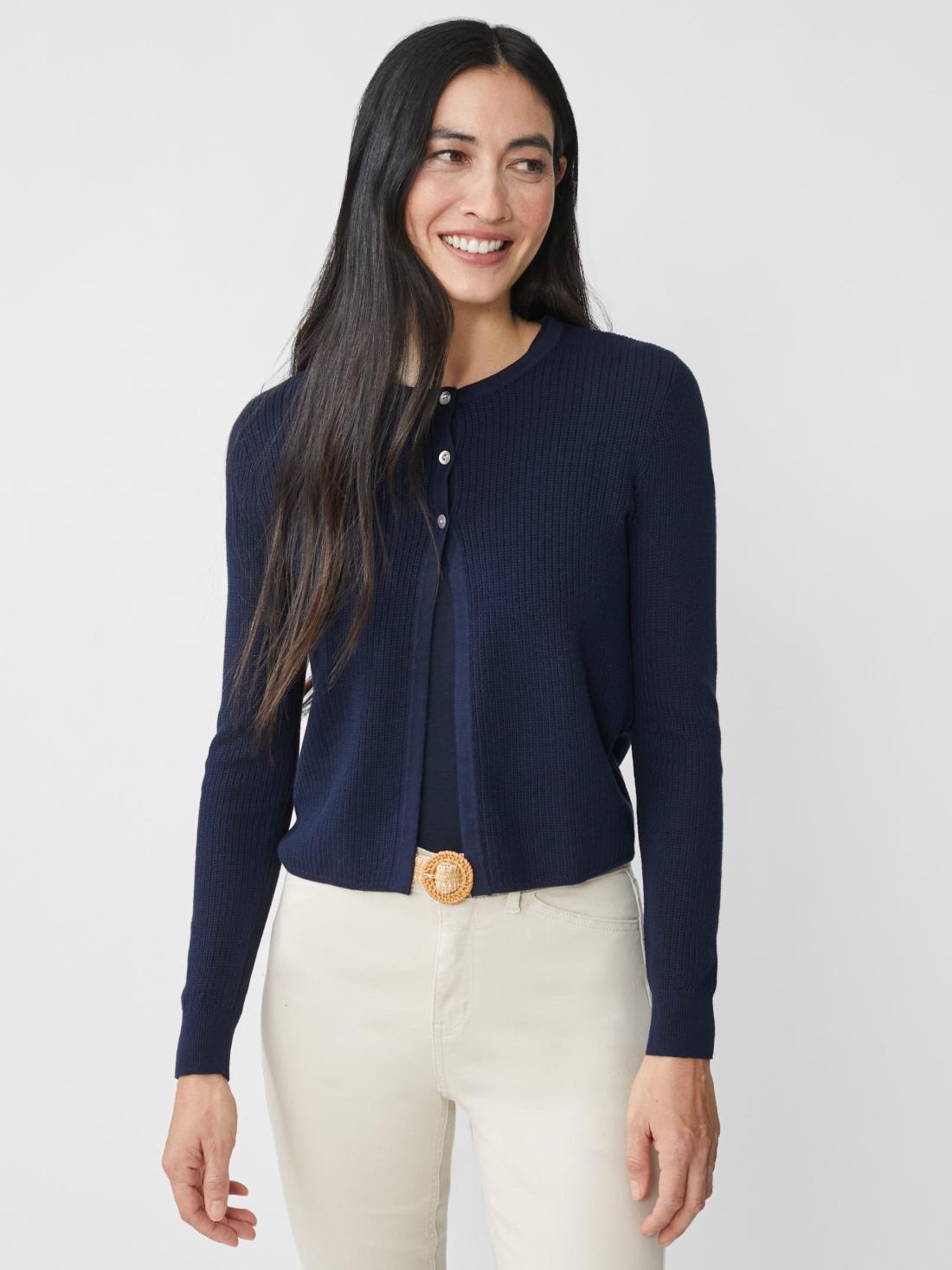 J.McLaughlin Aleesha Cardigan Navy | Women Sweaters