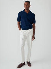 J.McLaughlin Amalfi Short Sleeve Polo Navy | Men/Women Knits &amp; Polos