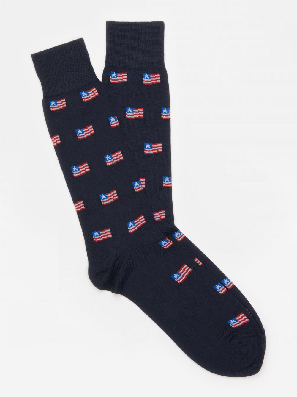 J.McLaughlin American Flag Socks Navy | Men Shoes &amp; Accessories