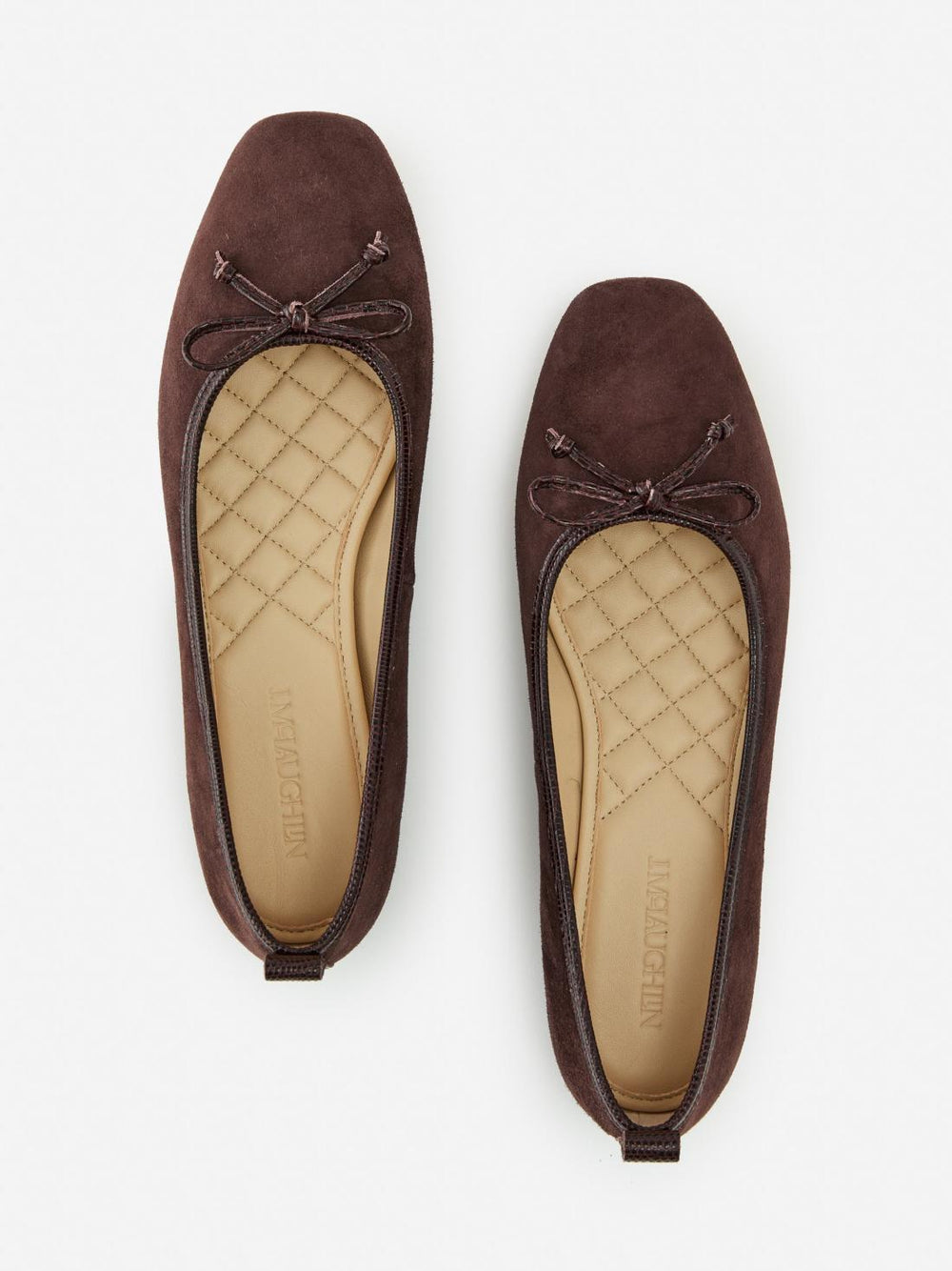 J.McLaughlin Anastasia Suede Flats Dark Brown | Women Shoes &amp; Accessories