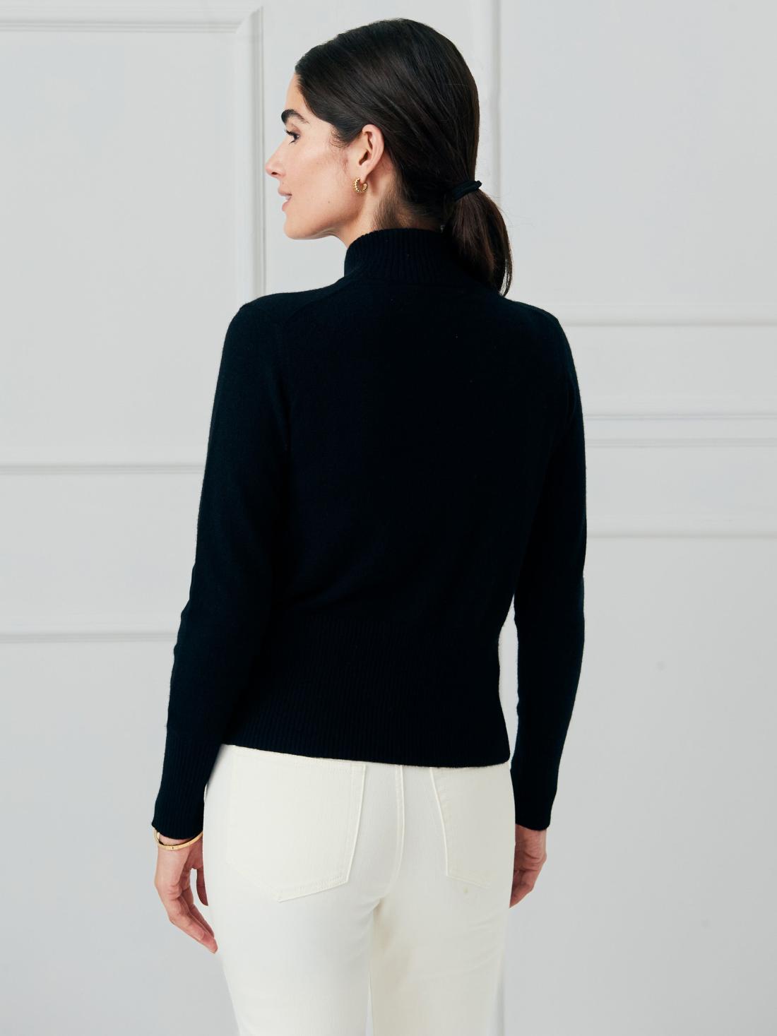 J.McLaughlin Anya Cashmere Cardigan Black | Women Sweaters