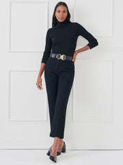 J.McLaughlin Arlette Turtleneck Black | Women Sweaters