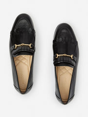 J.McLaughlin Arlie Leather Loafers Black | Women Shoes &amp; Accessories