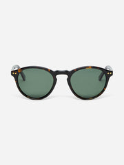 J.McLaughlin Bartleby Sunglasses Dark Tortoise/green | Women Eyewear