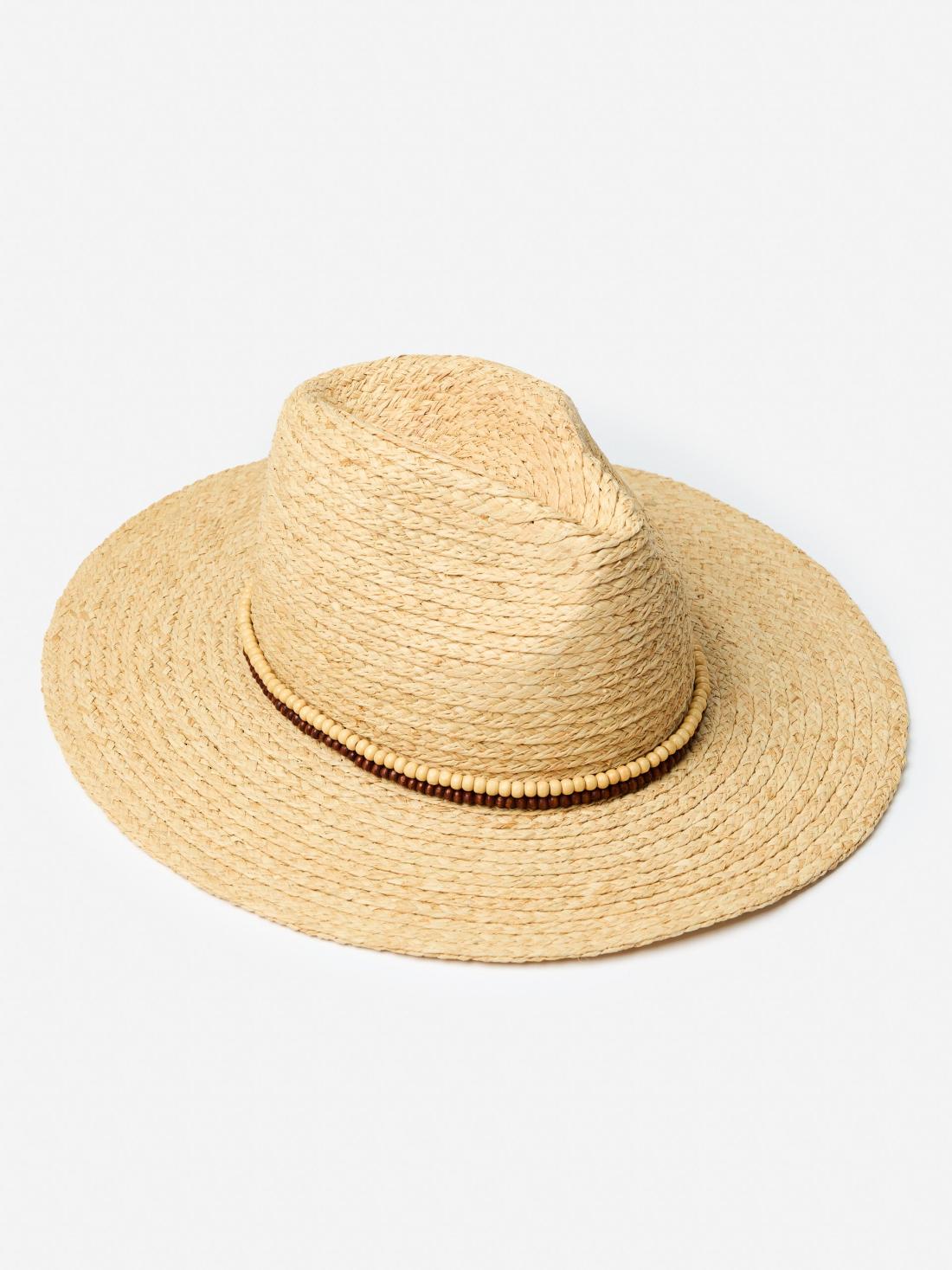 J.McLaughlin Bethany Raffia Hat Natural | Women Shoes &amp; Accessories