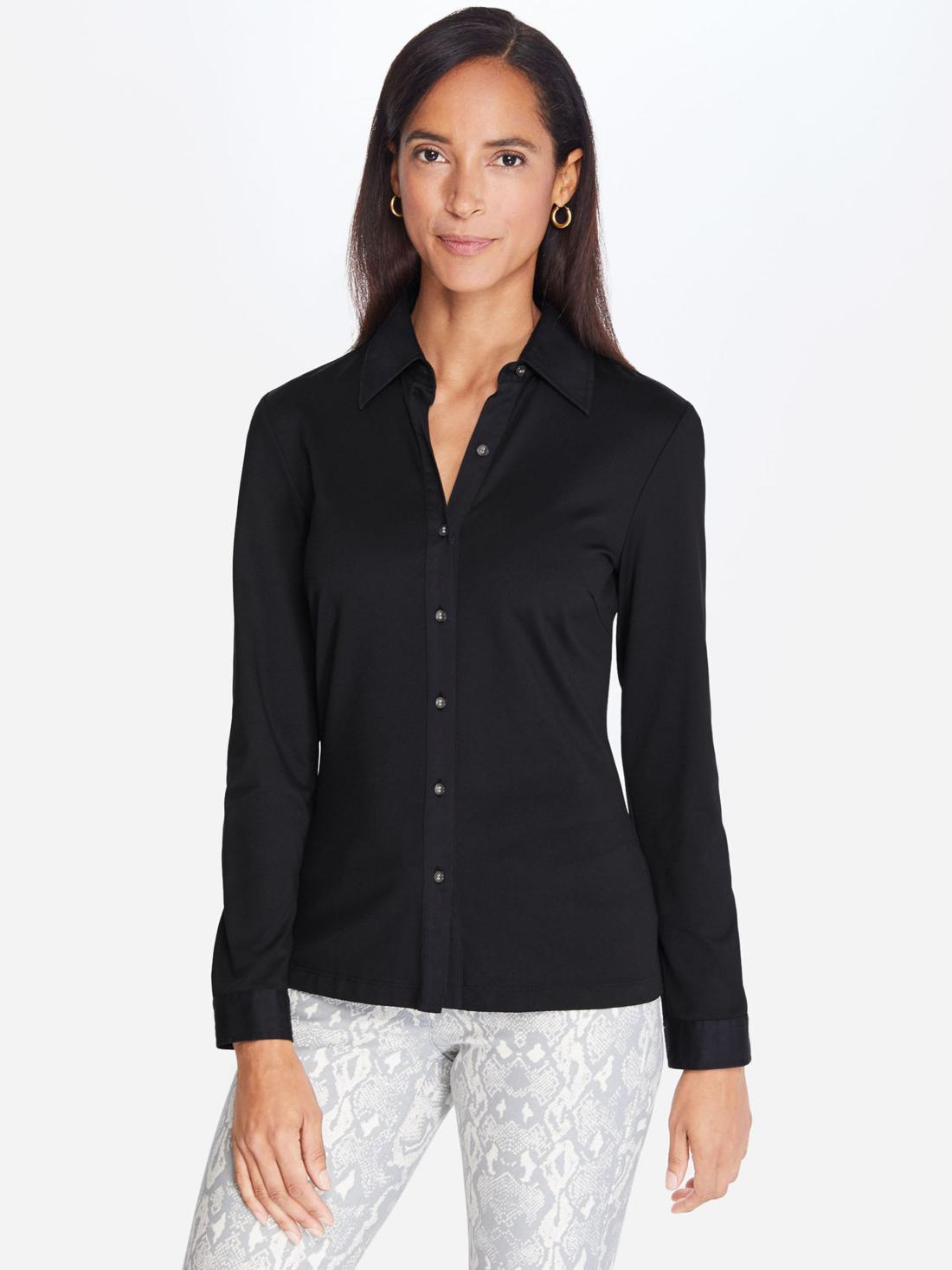 J.McLaughlin Betty Shirt Black | Women Catalina Cloth™ Dresses