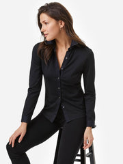 J.McLaughlin Betty Shirt Black | Women Catalina Cloth™ Dresses