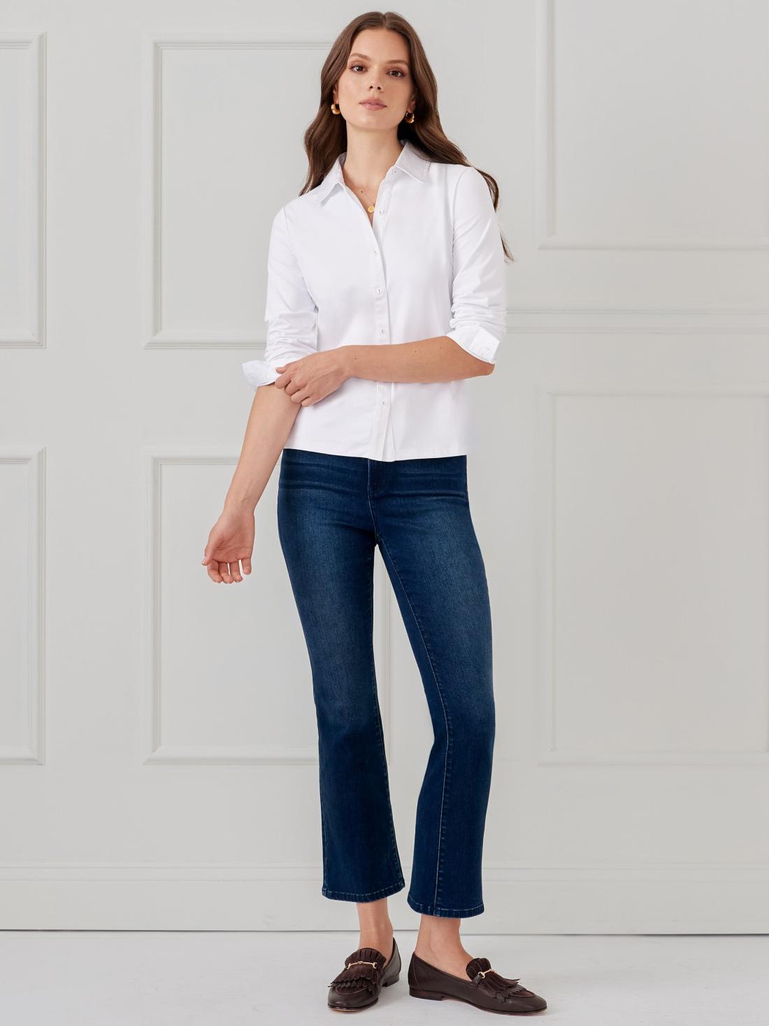 J.McLaughlin Betty Shirt White | Women Catalina Cloth™ Dresses