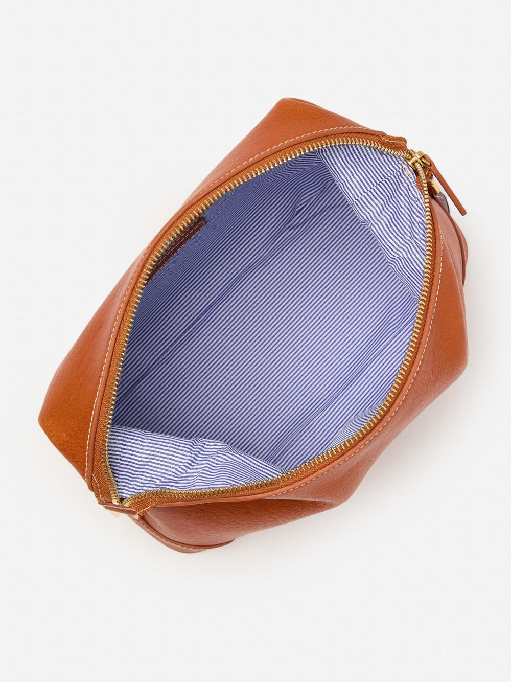 J.McLaughlin Butler Leather Dopp Kit Brown | Men Shoes &amp; Accessories