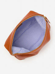 J.McLaughlin Butler Leather Dopp Kit Brown | Men Shoes &amp; Accessories