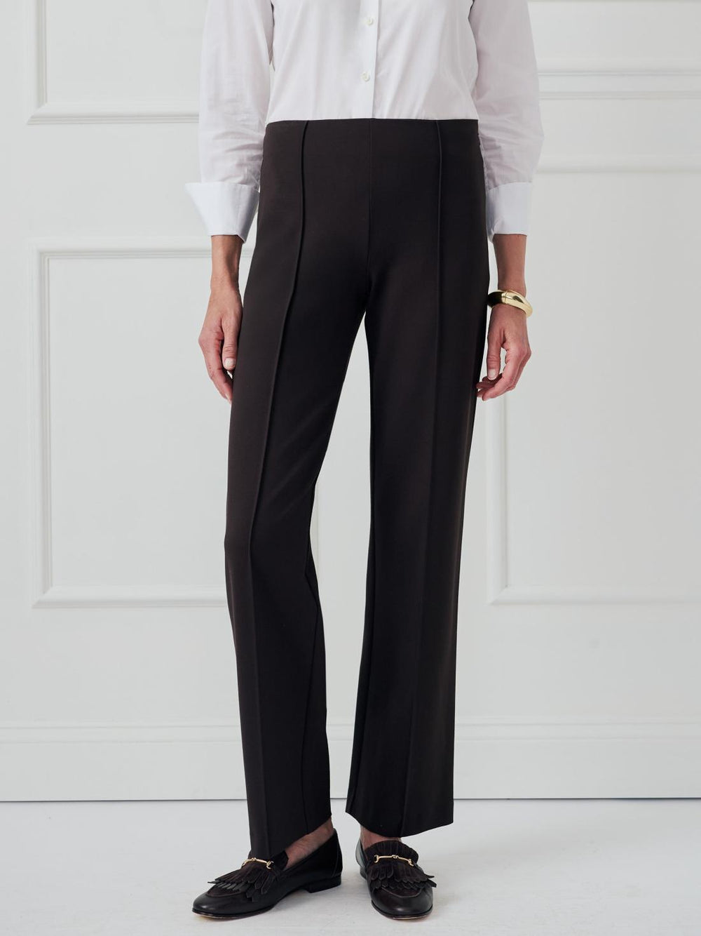 J.McLaughlin Calder Pants Dark Brown | Women Pants