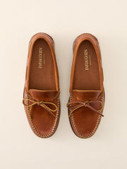 J.McLaughlin Camden Leather Mocassins Medium Brown | Men Shoes