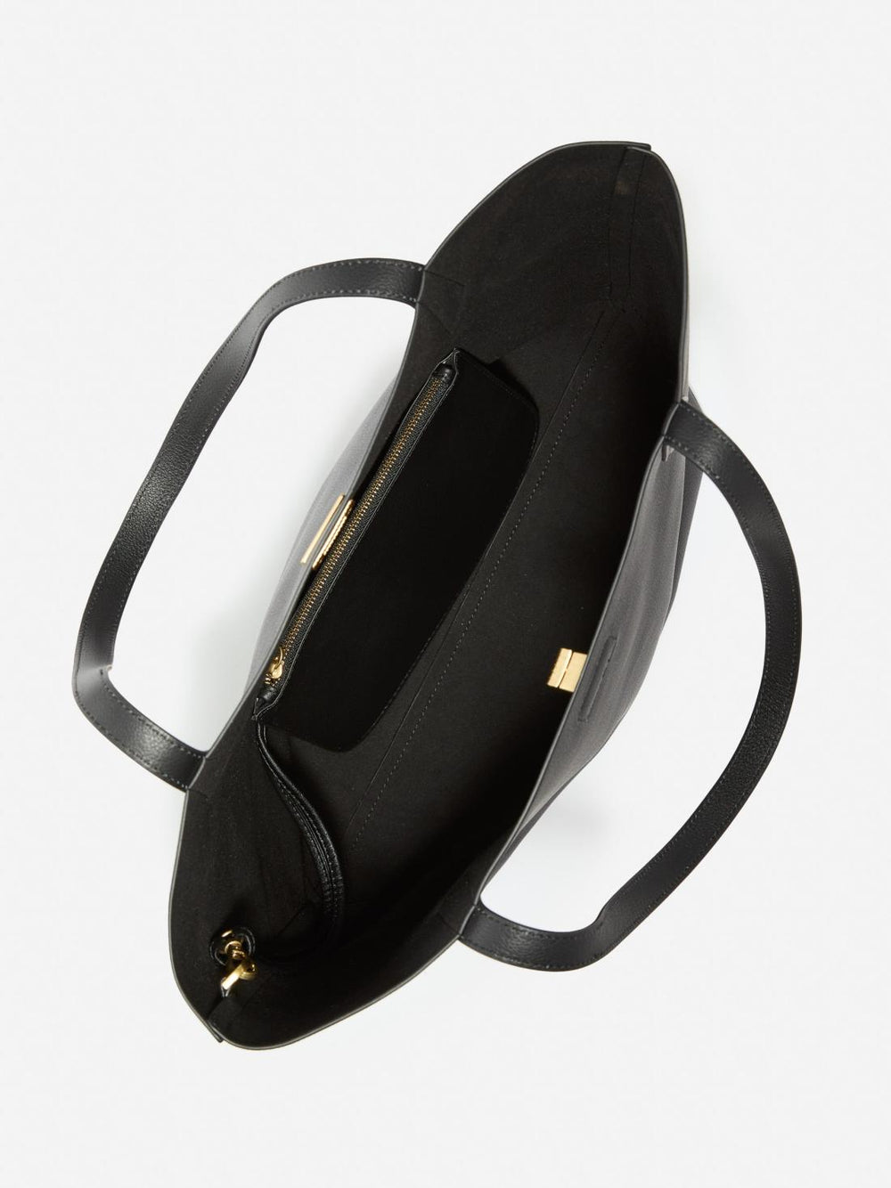 J.McLaughlin Dana Leather Tote Black | Women Totes