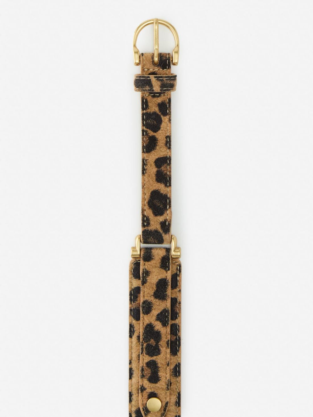 J.McLaughlin Danica Suede Belt In Leopard Brown/multi | Women Belts