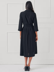 J.McLaughlin Darla Dress Black | Women Dresses