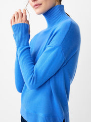 J.McLaughlin Dina Cashmere Turtleneck Jmc Blue | Women Sweaters