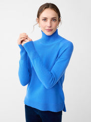 J.McLaughlin Dina Cashmere Turtleneck Jmc Blue | Women Sweaters