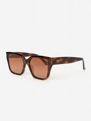 J.McLaughlin Diya Sunglasses In Tortoise Brown | Women Eyewear