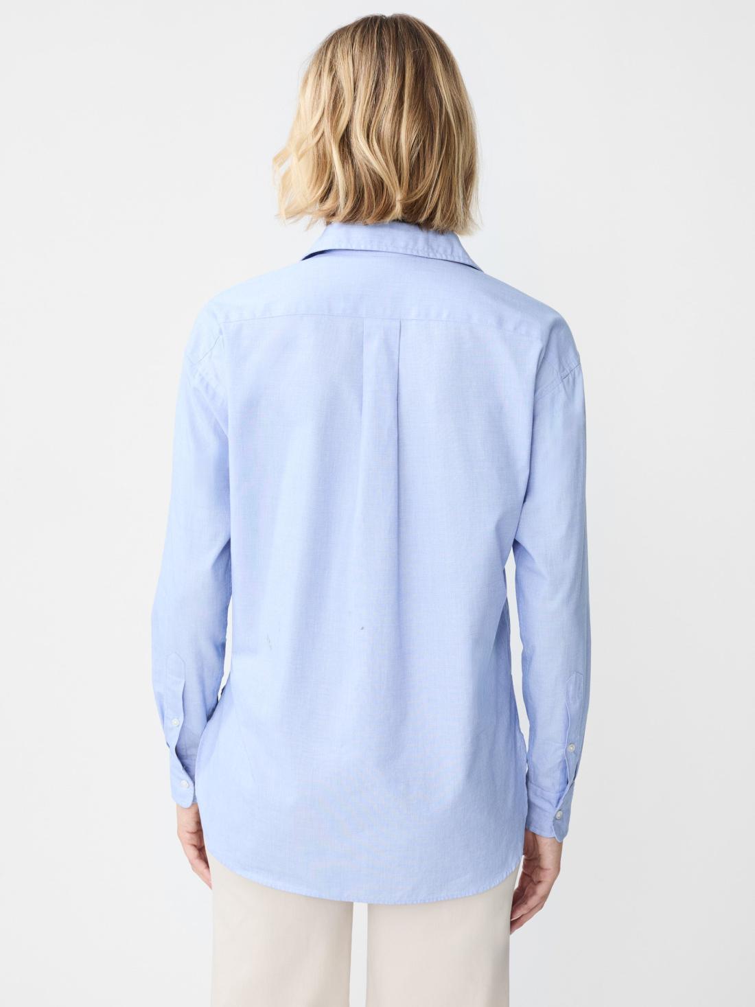 J.McLaughlin Finn Shirt Blue | Women Shirts &amp; Tops