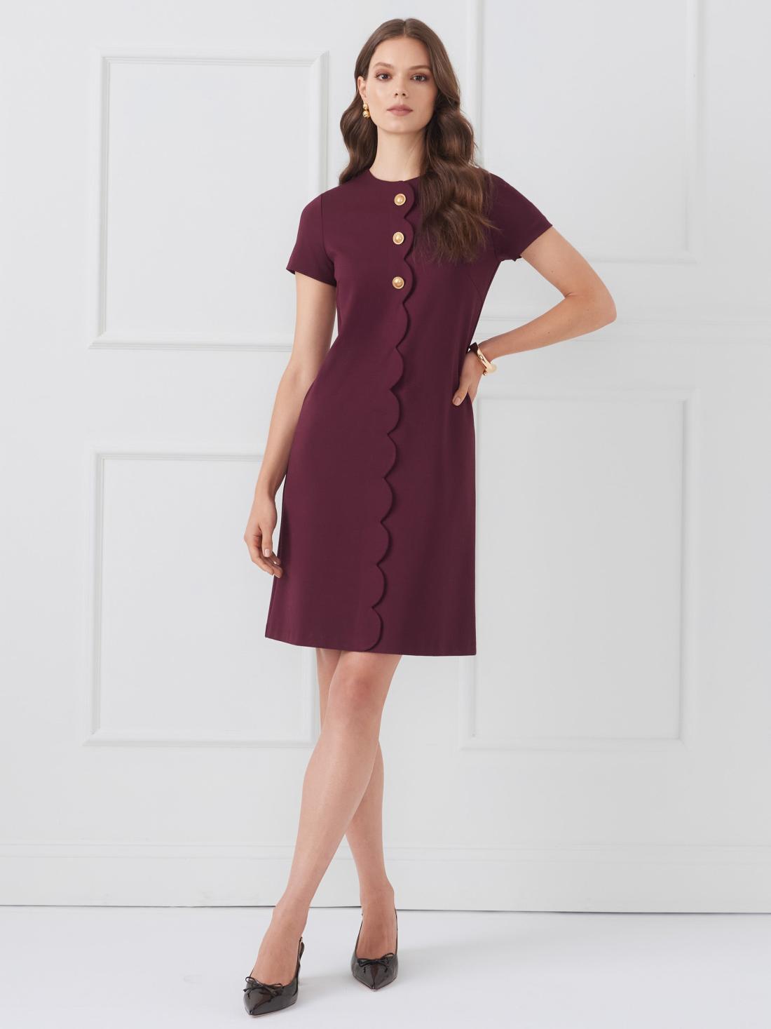 J.McLaughlin Florence Dress Merlot | Women Dresses