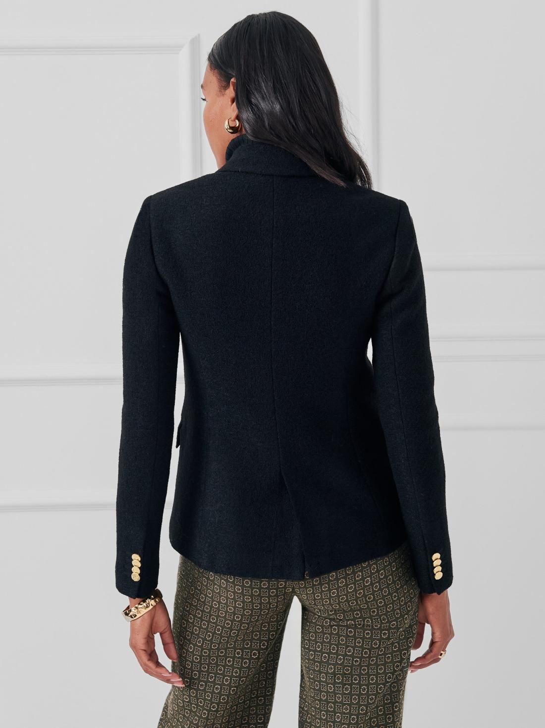 J.McLaughlin Genevieve Blazer Black | Women Jackets