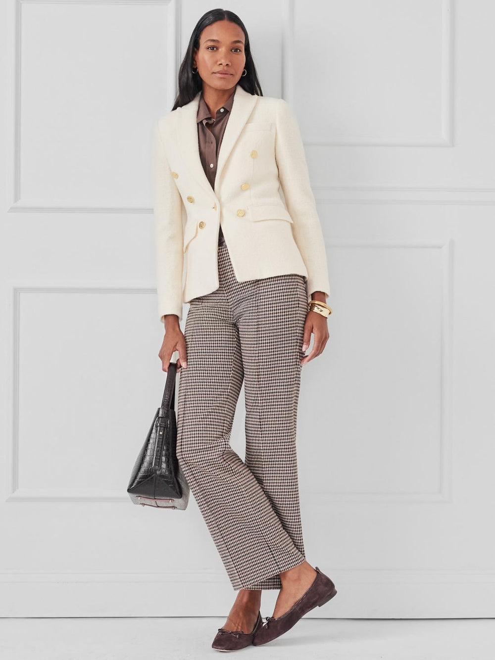 J.McLaughlin Genevieve Blazer Cream | Women Jackets