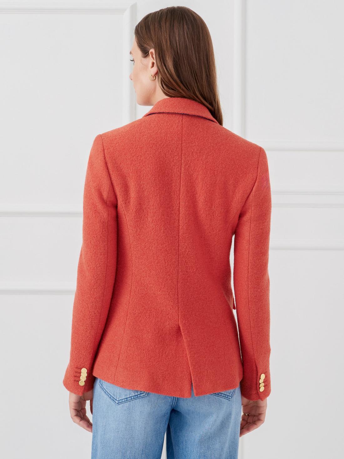 J.McLaughlin Genevieve Blazer Orange | Women Jackets