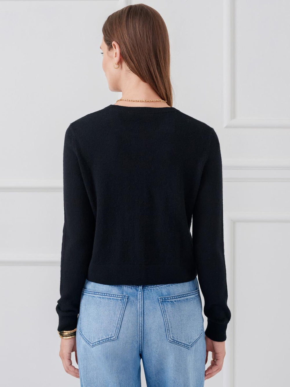 J.McLaughlin Gideon Cashmere Cardigan Black | Women Sweaters