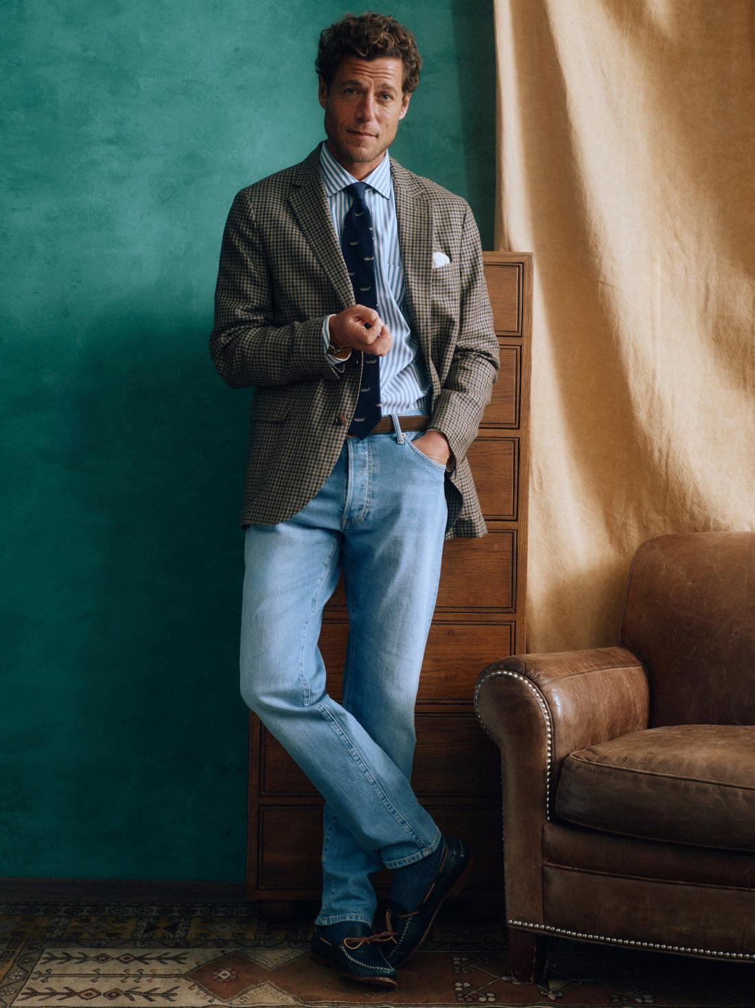 J.McLaughlin Hyland Jeans Sun Faded Denim | Men Pants